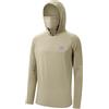 Bassdash - Maglia a Maniche Lunghe da Uomo con Protezione UPF 50+ e Maschera facciale incorporata, Scaldacollo e Cappuccio, Ideale per la Pesca