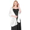 LumiSyne Donna Scialle Stola In Raso Setoso Per Abito Da Sera Tinta Unita Sciarpe Lunga Leggero Elegante Wrap Stola Per Sposa Matrimonio Cerimonia Festa, 200×70cm