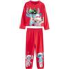 NEXT Ragazza Pigiama Natalizio Lilo e Stitch Rosso 4 Anni