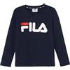 FILA BREY, Maglia a Maniche Lunghe Unisex - Adulto, Blue,