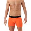 ALBERT KREUZ Boxer da Uomo in Microfibra Morbidissima, Color Arancione 08/XXL