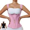 BQWXIEC Cintura sportiva da donna, per il controllo della pancia, modellante, con tracolla regolabile, rosa, XS