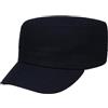 LIPODO Cappellino Army in Feltro Uomo - con Visiera, Chiusura a Strappo, a Strappo Inverno Autunno/Inverno - Taglia Unica Blu Scuro