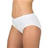 Liabel 6 Paia di Slip culotta Midi in Cotone Elasticizzato Modello L723. Bianco Taglia 5