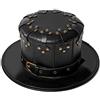 HINGTAT Halloween Steampunk Pest Dottore Neutral Magic Hat Gentleman Cappello da uomo Femminile Cosplay Prom Puntelli Magici Cappello Gentleman Party Top Cappello, Taglia unica