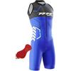 FFFF & OLFEH Tuta da Triathlon a Maniche Corte da Uomo,Ciclismo Body Skinsuit All'aperto Sportswear Abbigliamento Triathlon per Nuoto/Corsa/Ciclismo