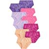 NEXT Ragazza Confezione da 10 Slip Purple Animals 2 Anni-3 Anni