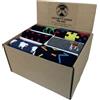 Lucchetti Socks Milano Scatolina Idea Regalo 6 Paia Calze Fantasia Uomo Lunghe Made in Italy Colorate Invernali Pois Righe Confortevoli (Taglia unica, Set Amico del Cuore)