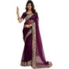 KULIA® Saree tradizionale da donna con tessuto per blusa