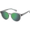 POLAROID KIDS, GAFAS DA Pavimento, PLD 8075/S, GREY, 44, (YOUNG KIDS (4-6))