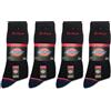 Dickies Strong WORK SOCKS | 12 paia di calzini da lavoro | taglia 39-50 | calzini da lavoro | calze da lavoro | calze da uomo e donna - calzini da lavoro, 12 paia di colore nero, 43-46