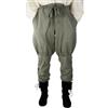 Leonardo Carbone® Pantaloni da pirata vichinghi Magnus con allacciatura | 100% cotone, vestibilità larga, pantaloni da pirata, pantaloni vichinghi, abbigliamento per LARP, corridori della foresta e
