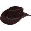 Infinity Leather Cappello da cowboy in vera pelle australiana Occidentale Entroterra Bush