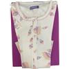 Linclalor Pigiama Pantalone Lungo E Manica Lunga Serafino Interlock Stampato 100% Cotone Art.92244 (Rosa, 50)