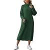 Yekdmxop Abito Maglia Donna Invernale Elegante Abiti Maglione Cerimonia Curvy Vestiti In Maglia Eleganti Rosso Sera Pullover Abito Taglie Forti Formale Vestito Lungo Elasticizzato Capodanno Cocktail Autunno