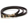banbeln Women handlle Bag Strap Leather Replacement Straps Adjuster Bags Straps (Brown,length110cm)