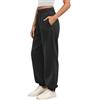 RYTEJFES Pantaloni Donna Invernali Pantaloni Tuta Donna Invernale Felpato Caldi Cargo da Neve Pigiama Palestra Elegante Tute Leggins Felpati Larghi Larga Termico Pantalone 4XL Comoda per Casa Sportivo Pile in