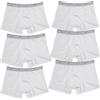 Intimo College Mutande Uomo Boxer Cotone 12-6 Paia Underwear Uomo Oeko-Tex 100% Taglie Forti Uomo Anallergiche e Traspiranti Anti Cattivi Odori, Prodotto Italiano