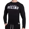 XTREME BOXING - Maglietta Uomo Maniche Lunghe Sportiva in Cotone per Sport Palestra e Il Tempo Libero: T-Shirt Cotone, con Manica, Girocollo, Abbinabile ai Pantaloncini XM800BIS