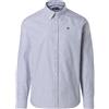NORTH SAILS Camicia Uomo a Righe in Cotone Oxford con Colletto Button Down
