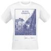 Black Sabbath Self Titled Tracklist Uomo T-Shirt Bianco 100% Cotone Regular