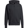 adidas Z.n.e. Premium - Giacca della tuta da uomo, con cappuccio e cerniera intera, taglia 4XL, colore: nero/nero