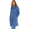 Noidinotte; more than pyjamas Noidinotte - Vestaglia donna unity in metelassè con bottoni - M Azzurro