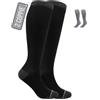 360 RELIEF Calze Compressione Graduata Uomo e Donna, Calze a Gambaletto | 15-20mmHg Classe 1 Calzini Compressione per Corsa, Ciclismo, Sportive, Allenamento, Aereo, Viaggio