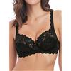 Wacoal Reggiseno con ferretto da donna, nero, 5D