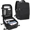 SZLX Zaino Ryanair 40x30x20 Sottovuoto Zaino da Viaggio 40x20x25 Ryanair Wizzair Donna da escursionismo impermeabile Zaino Casual Laptop da 14 Pollici con porta di ricarica USB Scomparto per Scarpe