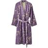 PRINCESS BRIDE Accappatoio giapponese Yukata da donna in garza di cotone, jacquard, morbido, traspirante, set pigiama per donna, XL Tall