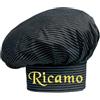 Ristohouse Cappello da Cuoco Premium Taglia Unica, Regolabile, Personalizzato con Ricamo (Sir)