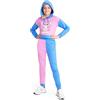 Disney Tuta Stitch Bambina Ragazza Completo Felpa Crop Top e Pantaloni da Tuta 4-15 Anni