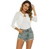 Ietaoo Coprispalle Donna Cardigan Corto Elegante Maniche a 3/4 Giacca Bolero Estiva Vintage Cardigan Coprispalle per Abito