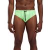 SUNDEK Swim Brief, Slip Mare con Logo da Uomo (IT, Testo, XL, Regular, Regular, Fluo Green 01)
