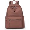 YUESITE Zaino da donna, impermeabile, casual, in nylon, leggero, per la scuola, per il tempo libero, per lo shopping, caramello