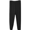 Generic Soft Lounge Sleep Joggers Uomo - Lounge Pj Pantaloni Pigiama con Tasche 3XL-7XL,Nero,7XL