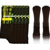 sesto senso Bambu Calze Sneakers Lunghi Donna Uomo 5 Paira Pack 43-46 Marrone