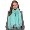 DonDon Sciarpa Donna Invernale Sciarpa Inverno Scialle Stola morbida e calda 185 x 65 cm