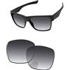 PapaViva Lenti di ricambio per Oakley Twoface XL OO9350, Grigio Gradiente - Polarizzato, Taglia unica