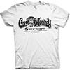 Gas Monkey Garage Gas Monkey Logo Originale della Scimmia Licensed (L, Bianco)