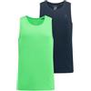 JP 1880 Canotte smanicate in Confezione Doppia, Fino alla tg. 8XL Verde Erba Neon 5XL 796858429-5XL