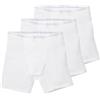 Sloggi 3 Pezzi Boxer Gambaletto Uomo Men Basic Long, Bianco M