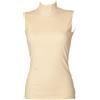 RAGNO Lupetto Donna Smanicato Collo Alto Senza Maniche Eco Cotton Caldo e soffice Articolo D274AX Eco SM Collo Alto, 758 Corda, 6 - SESTA