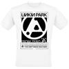 Linkin Park from Zero The Emptiness Block Uomo T-Shirt Bianco 100% Cotone Regular