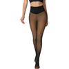 Generic Collant da donna foderati in pile con una sola cucitura leggings termici con controllo della pancia e design per sollevamento del sedere, bronzo