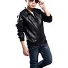 BOTCAM Giacca in pelle per bambini moto gilet tempo libero imitazione tutti ragazzi cappotto e giacca donna ragazzo (Black-a, 11-12 anni)