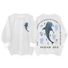 Generic Whale Shark Felpa When You Go Through Deep Waters Christian Bible Verse Isaia 43 2 Camicia, bianco, S