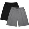 HomyComy Pantaloncini da Pigiama da Uomo Pantaloni Corti in Cotone Pantaloncini a Quadri Pigiama da Uomo con Tasche