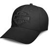 Harley-Davidson Berretto da Baseball da Uomo con Fantasma, con Grafica Ricamata, Regolabile, per Moto, da Uomo, Nero, Taglia Unica